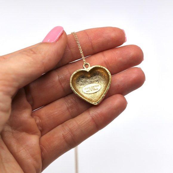 Louis Vuitton Heart Gold Plated - Picture 3 of 8
